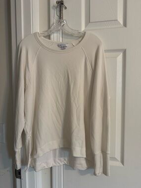 Athleta Off-White Crewneck Sweatshirt